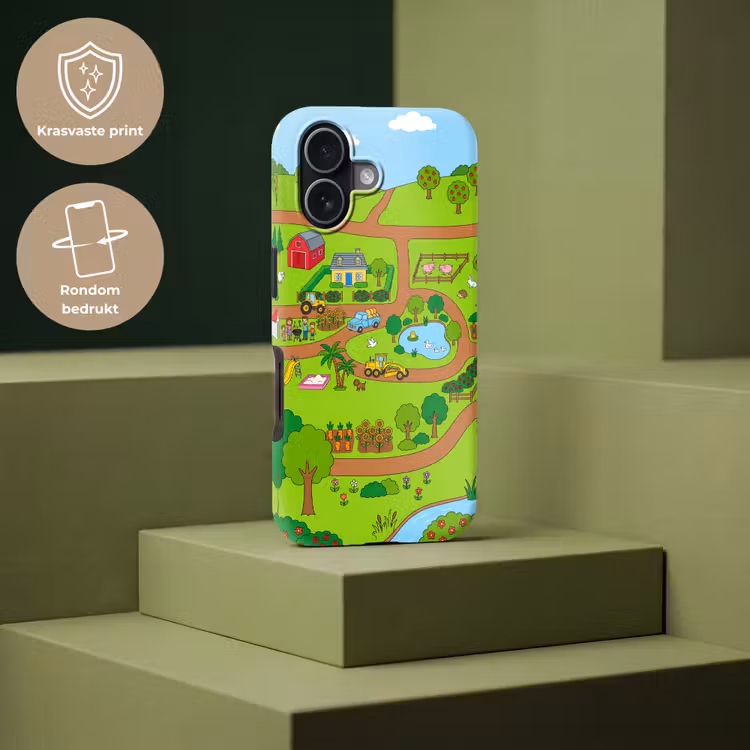 Telefoonhoesje Toughcase - Platteland - Dieren - Cartoon — 7