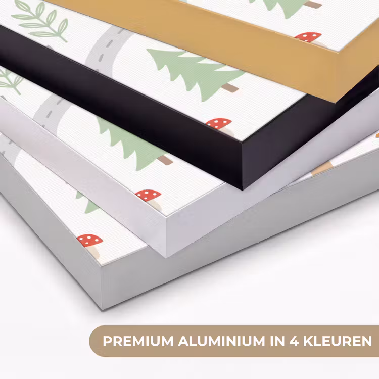 Art frame - Dieren - Bos - Illustratie — 2