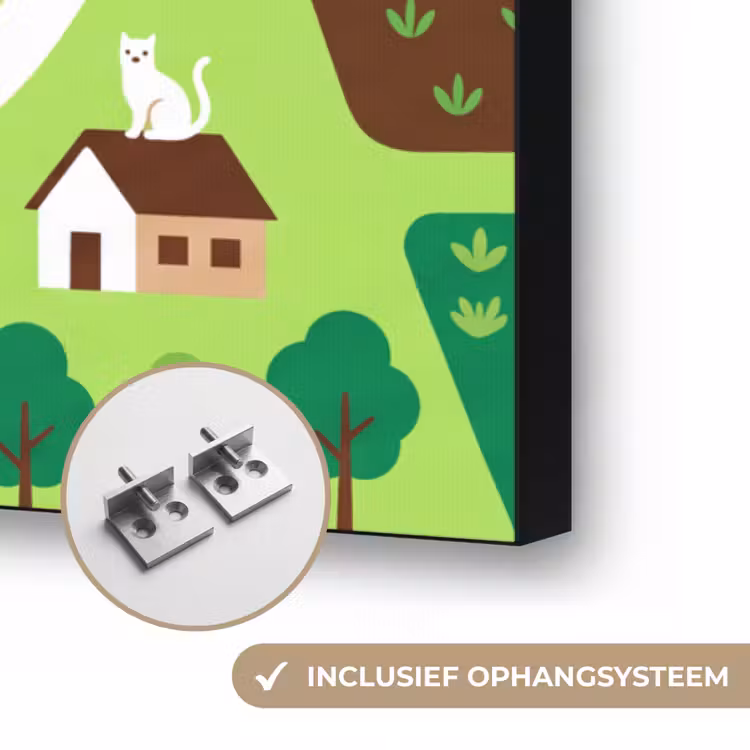 Art frame - Platteland - Dieren - Illustratie — 6