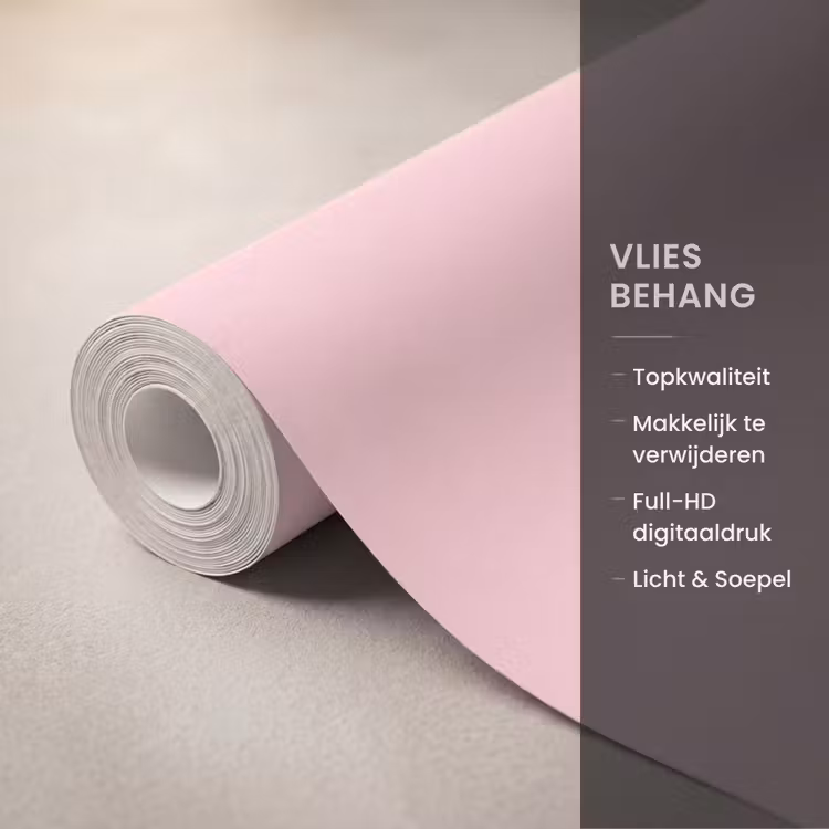 Behang - Smiley - Geel - Roze - Symbool - Minimalistisch — 3