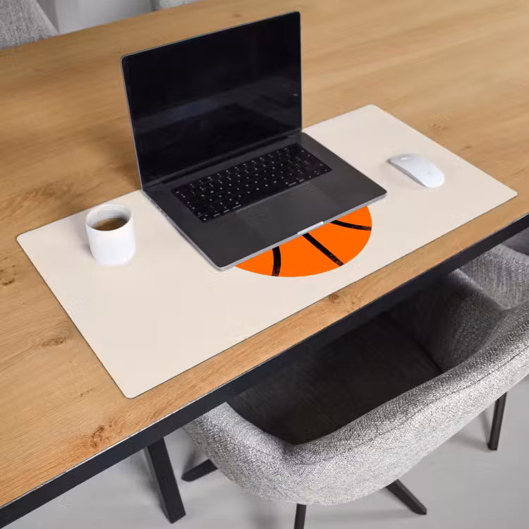 Bureau onderlegger - Basketbal - Bal - Sport - Illustratie - Oranje — 3
