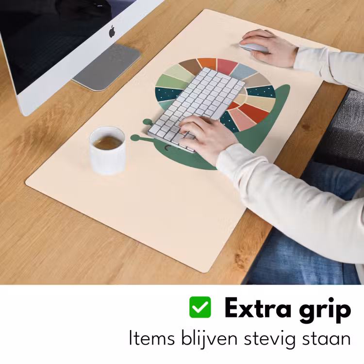 Bureau onderlegger - Dieren - Slak - Kleurrijk - Illustratie — 6