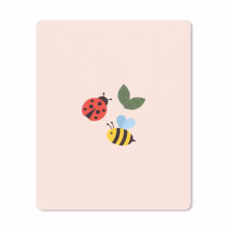 Muismat - Insect - Blad - Natuur - Speels - Illustratie — 1