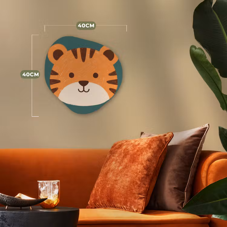 Organisch schilderij forex - Dieren - Kop - Oranje - Illustratie - Modern — 4