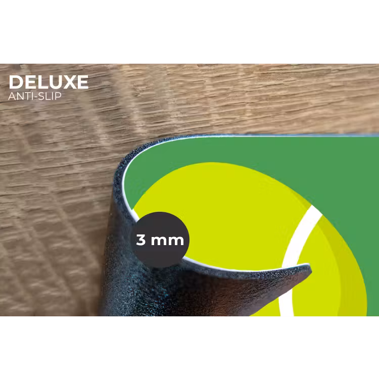 Placemat - 6 stuks - Bal - Geel - Sport - Groen - Illustratie — 4