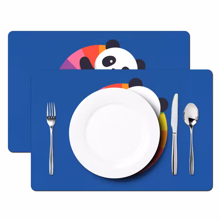 Placemat - 6 stuks - Dieren - Cartoon - Kleurrijk - Modern - Speels — 2