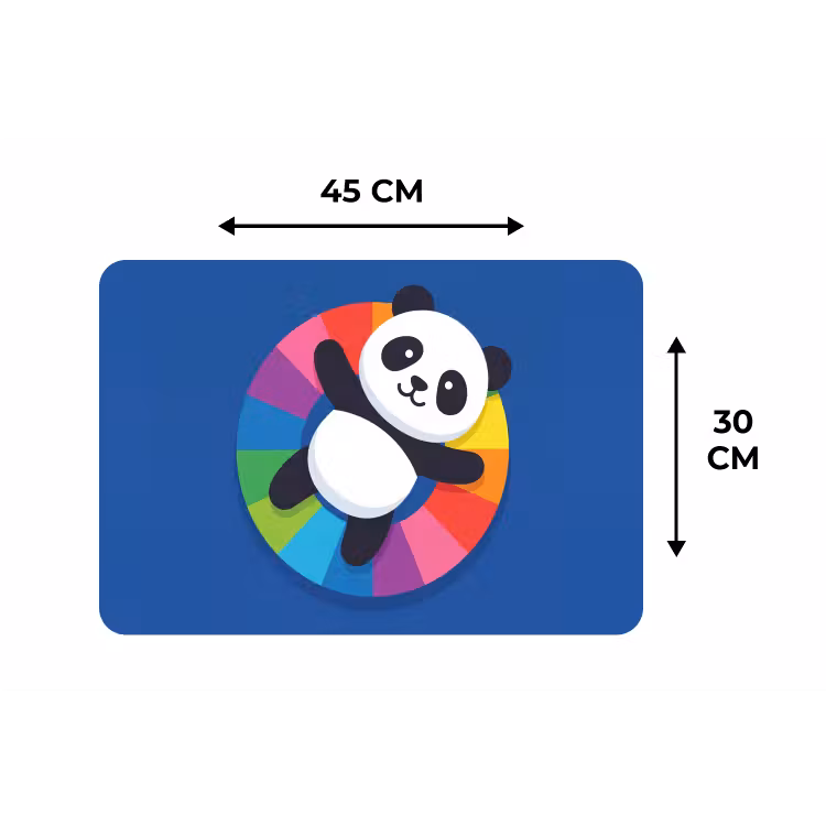 Placemat - 6 stuks - Dieren - Cartoon - Kleurrijk - Modern - Speels — 3