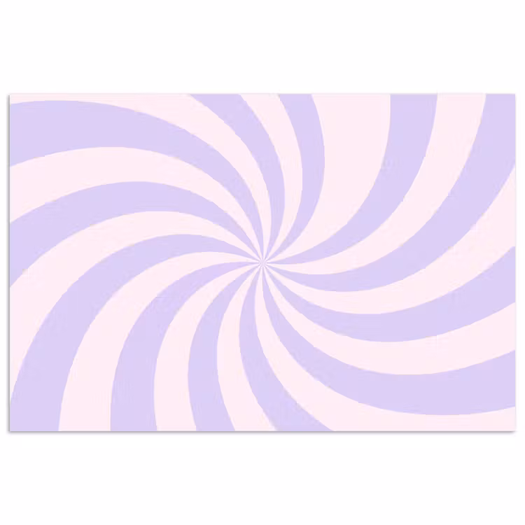 Poster - Patroon - Spiraal - Abstract - Modern - Paars-Roze — 1