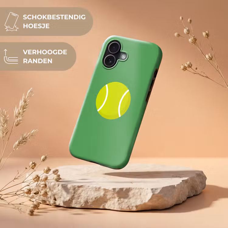 Telefoonhoesje Toughcase - Bal - Geel - Sport - Groen - Illustratie — 5