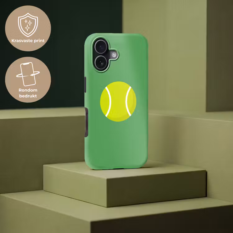 Telefoonhoesje Toughcase - Bal - Geel - Sport - Groen - Illustratie — 7