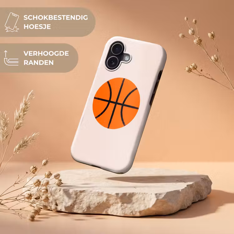 Telefoonhoesje Toughcase - Basketbal - Bal - Sport - Illustratie - Oranje — 5