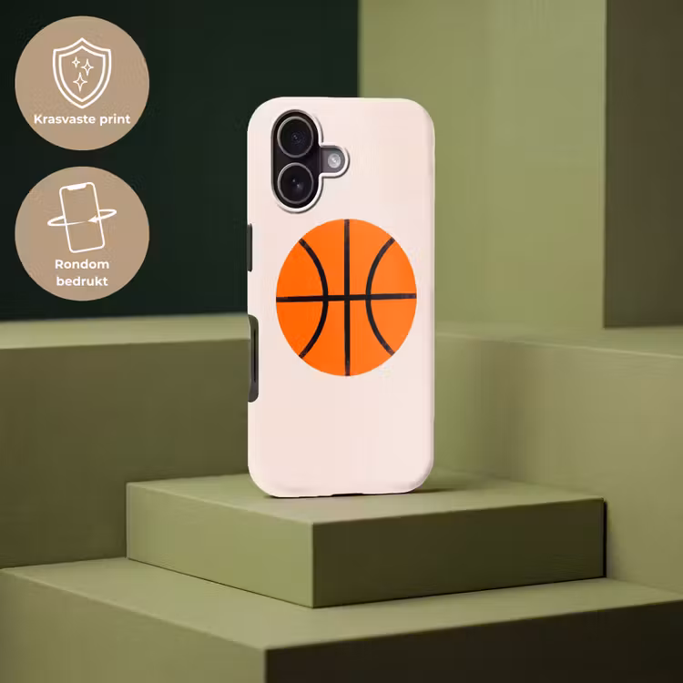 Telefoonhoesje Toughcase - Basketbal - Bal - Sport - Illustratie - Oranje — 7