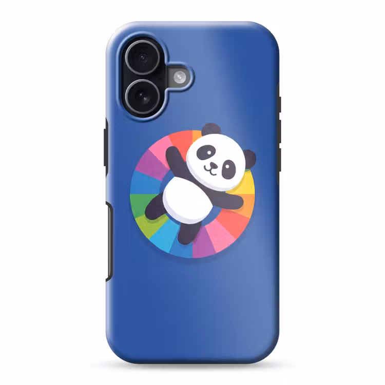 Telefoonhoesje Toughcase - Dieren - Cartoon - Kleurrijk - Modern - Speels — 1