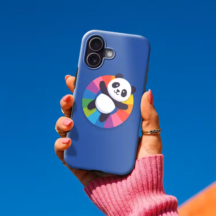 Telefoonhoesje Toughcase - Dieren - Cartoon - Kleurrijk - Modern - Speels — 2