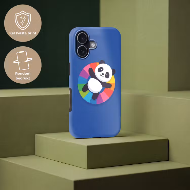 Telefoonhoesje Toughcase - Dieren - Cartoon - Kleurrijk - Modern - Speels — 7
