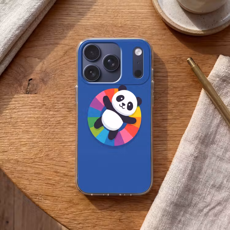 Telefoonhoesje - Dieren - Cartoon - Kleurrijk - Modern - Speels — 2