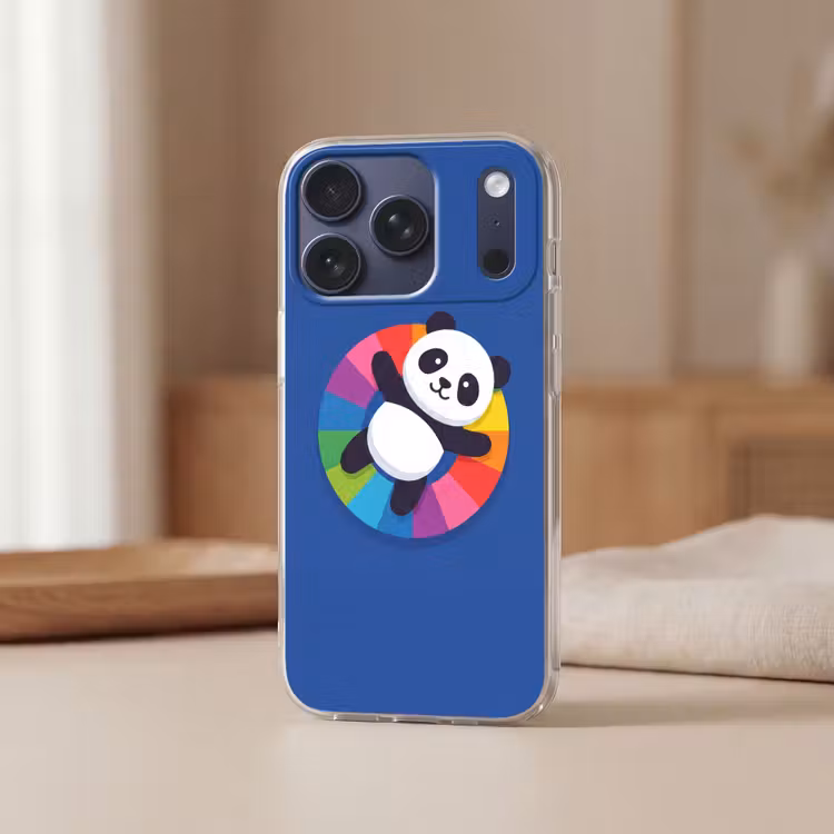 Telefoonhoesje - Dieren - Cartoon - Kleurrijk - Modern - Speels — 3
