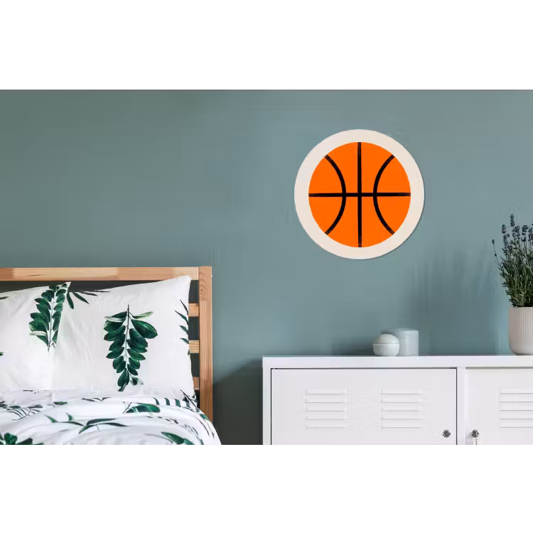 Basketbal - Bal - Sport - Illustratie - Oranje — 4