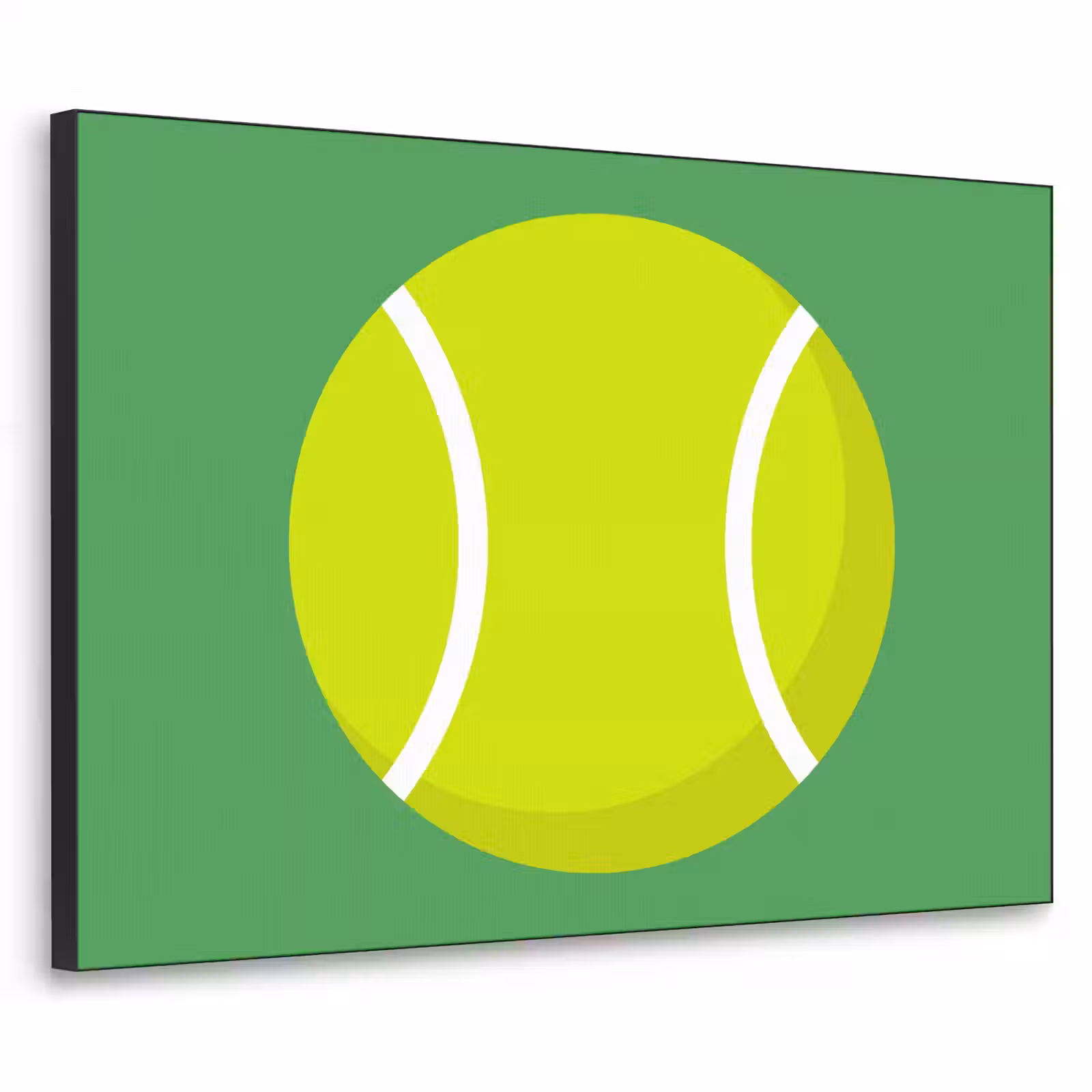 Art frame - Bal - Geel - Sport - Groen - Illustratie — 1