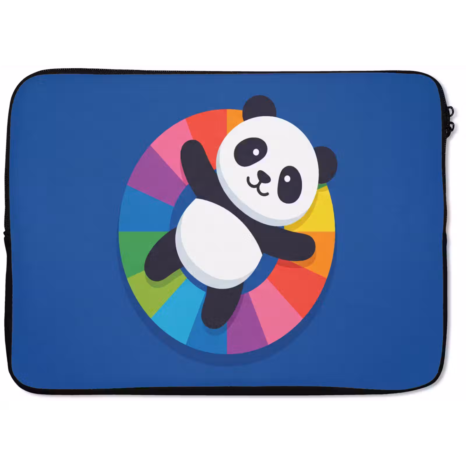 Laptophoes Dieren - Cartoon - Kleurrijk - Modern - Speels — 1