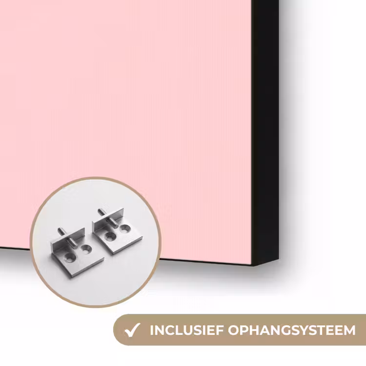 Art frame - Smiley - Geel - Roze - Symbool - Minimalistisch — 6