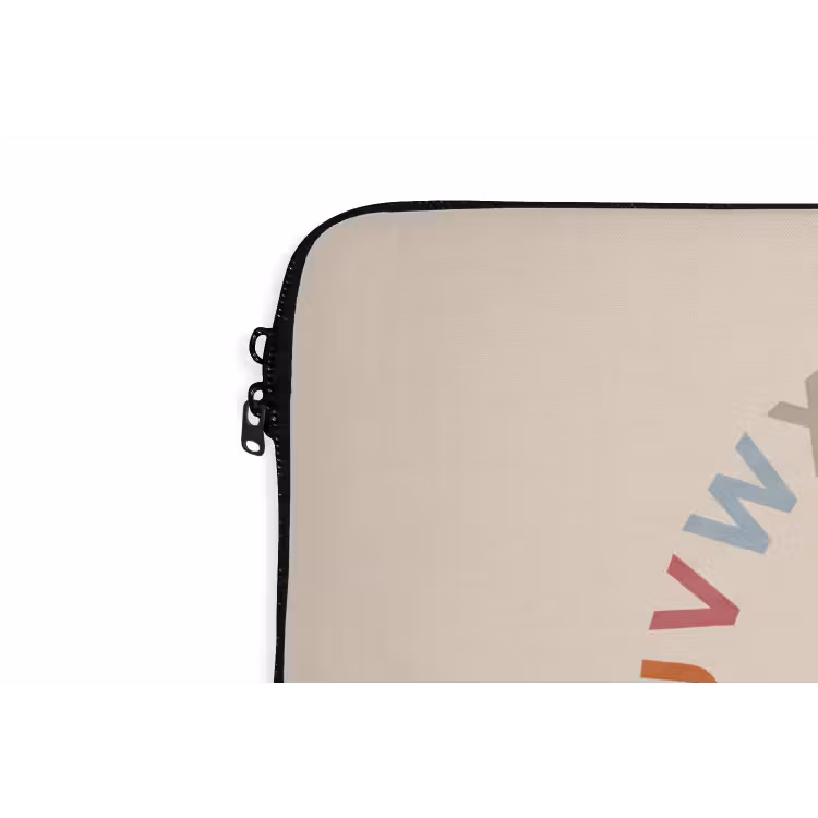 Laptophoes Alfabet - Cirkel - Educatie - Speels - Kleurrijk — 5