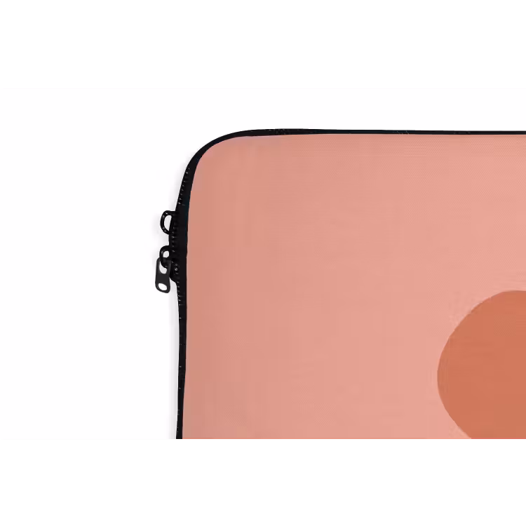 Laptophoes Bloemen - Tekenfilm - Kind - Roze — 5