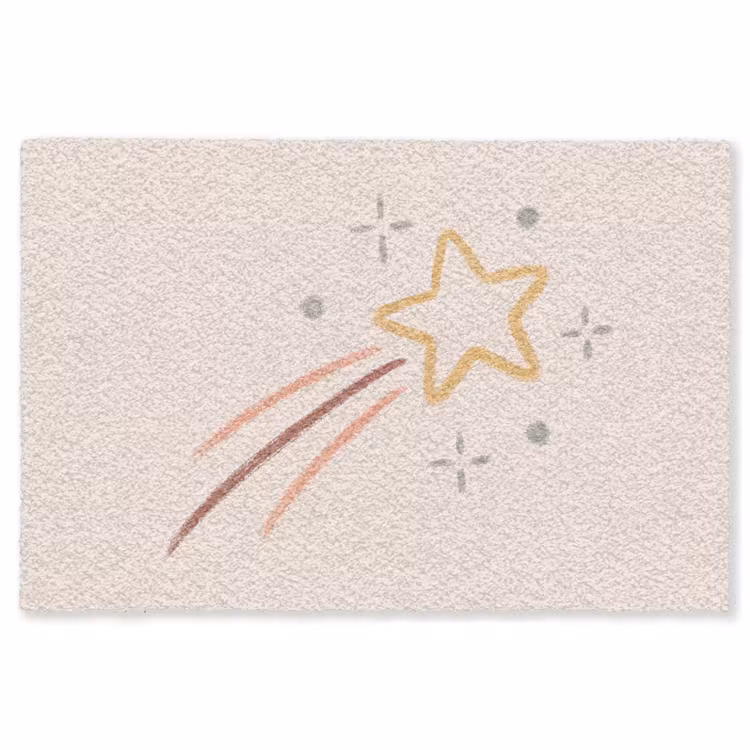 Vloerkleed - Ster - Vallend - Illustratie - Pastel — 1