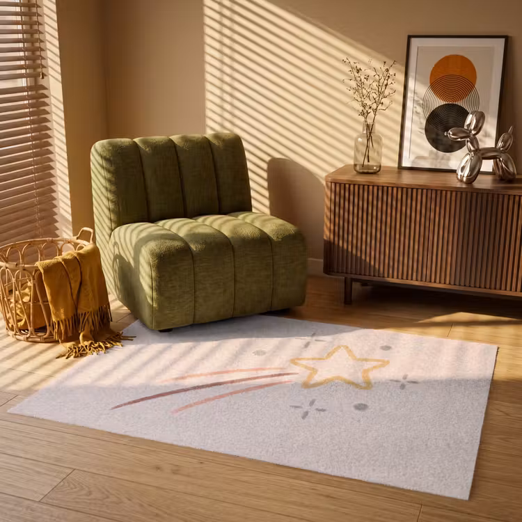 Vloerkleed - Ster - Vallend - Illustratie - Pastel — 2