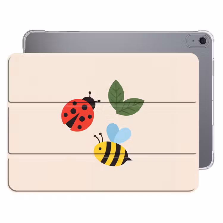 Insect - Blad - Natuur - Speels - Illustratie — 1