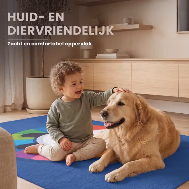 Vloerkleed - Dieren - Cartoon - Kleurrijk - Modern - Speels — 6