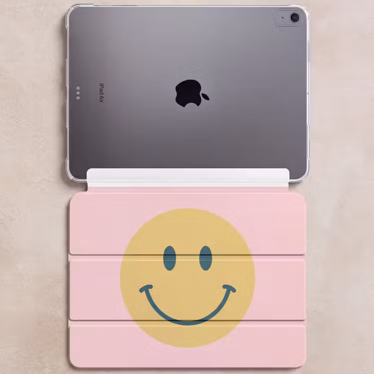 Smiley - Geel - Roze - Symbool - Minimalistisch — 6
