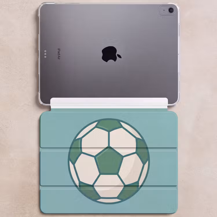Voetbal - Geometrisch - Sport - Illustratie - Blauwgroen — 6