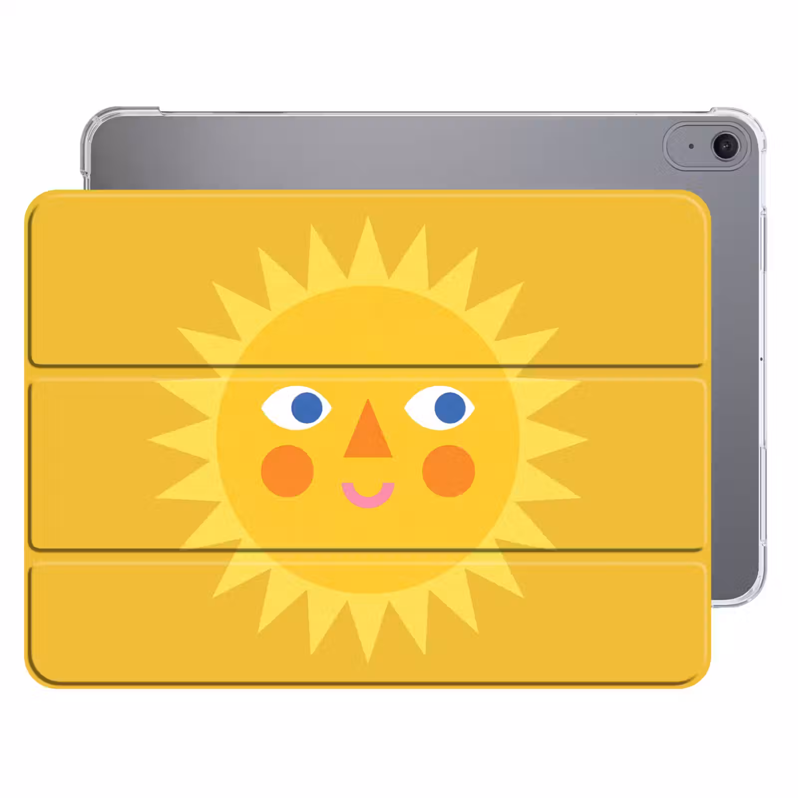 Zon - Gezicht - Zomer - Illustratie - Geel — 1