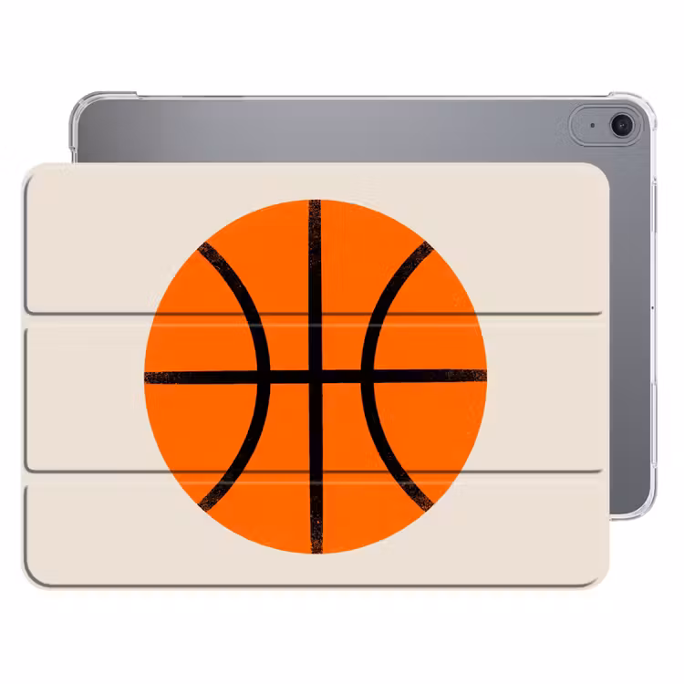 Basketbal - Bal - Sport - Illustratie - Oranje — 1
