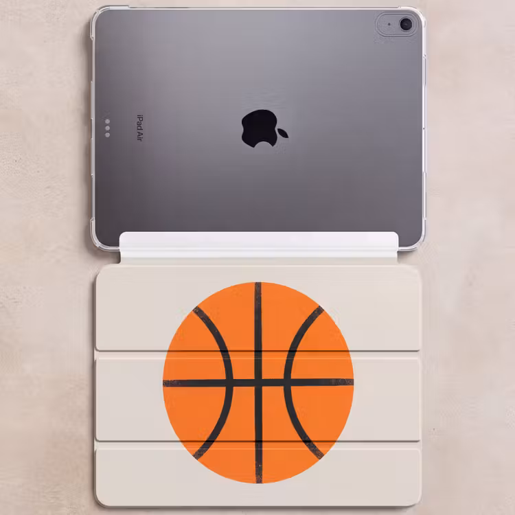 Basketbal - Bal - Sport - Illustratie - Oranje — 6
