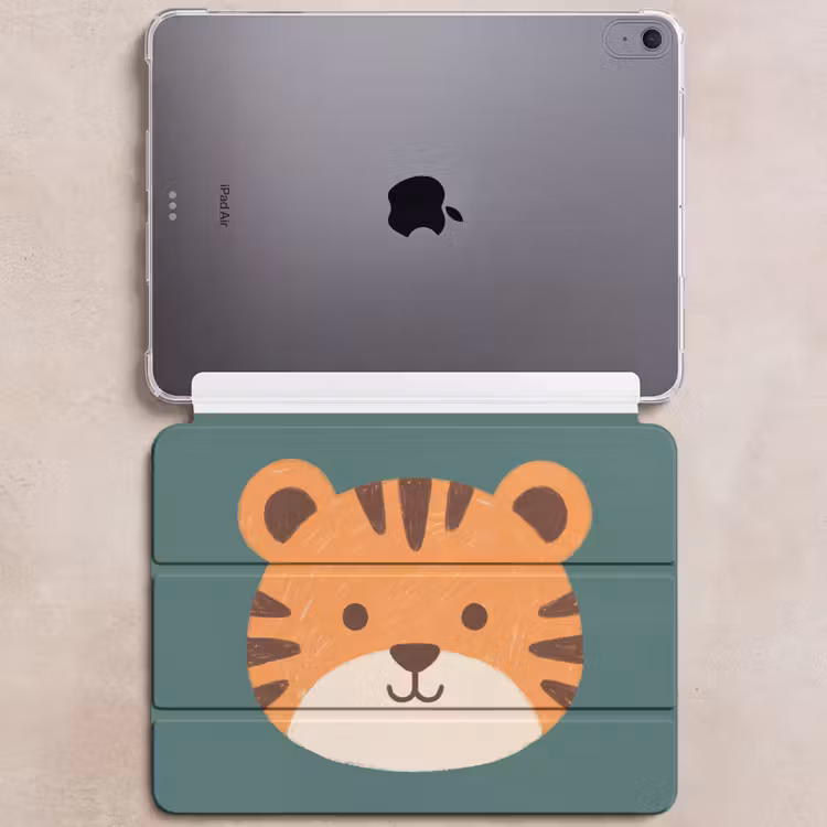 Dieren - Kop - Oranje - Illustratie - Modern — 6