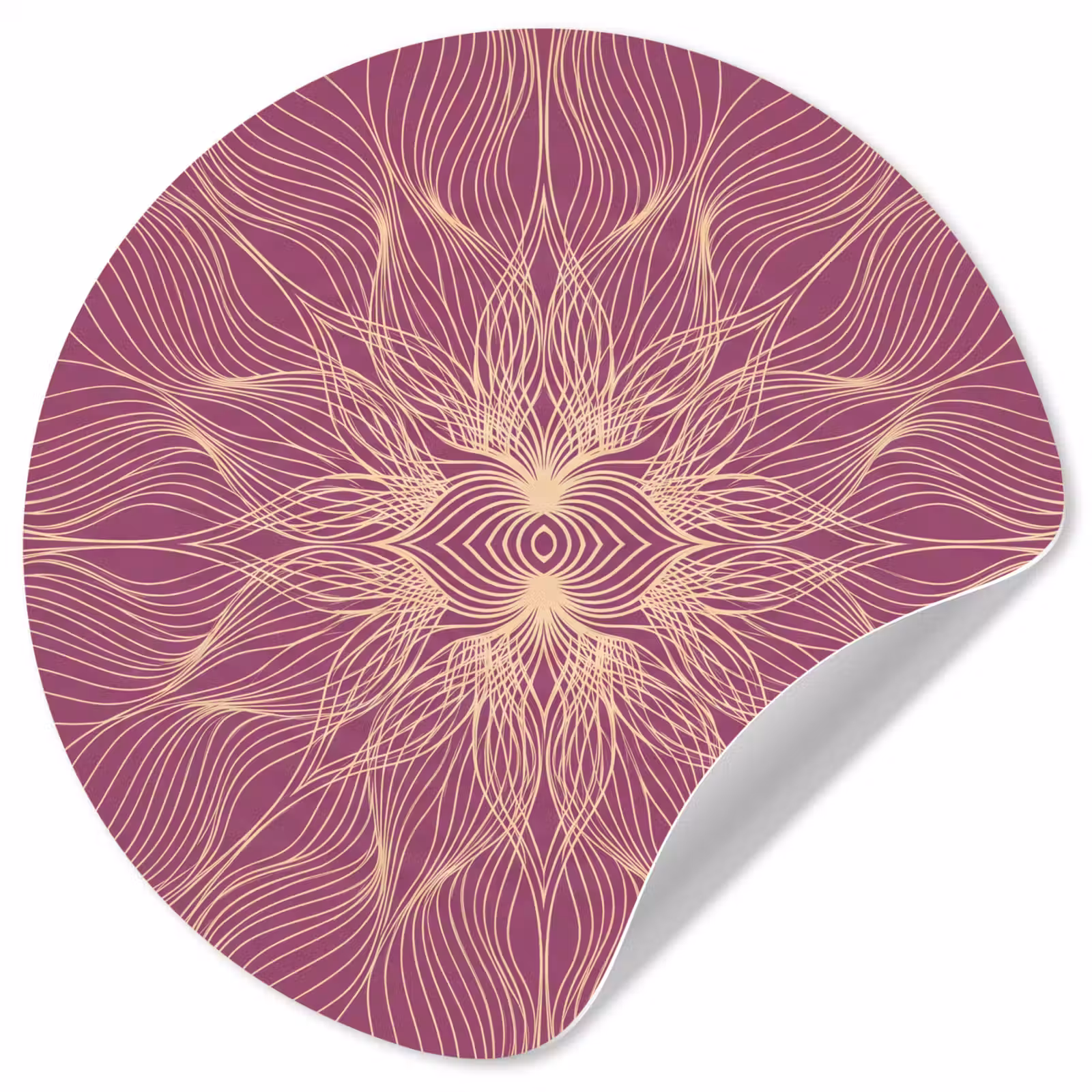 Behangcirkel - Lijnen - Patroon - Abstract — 1
