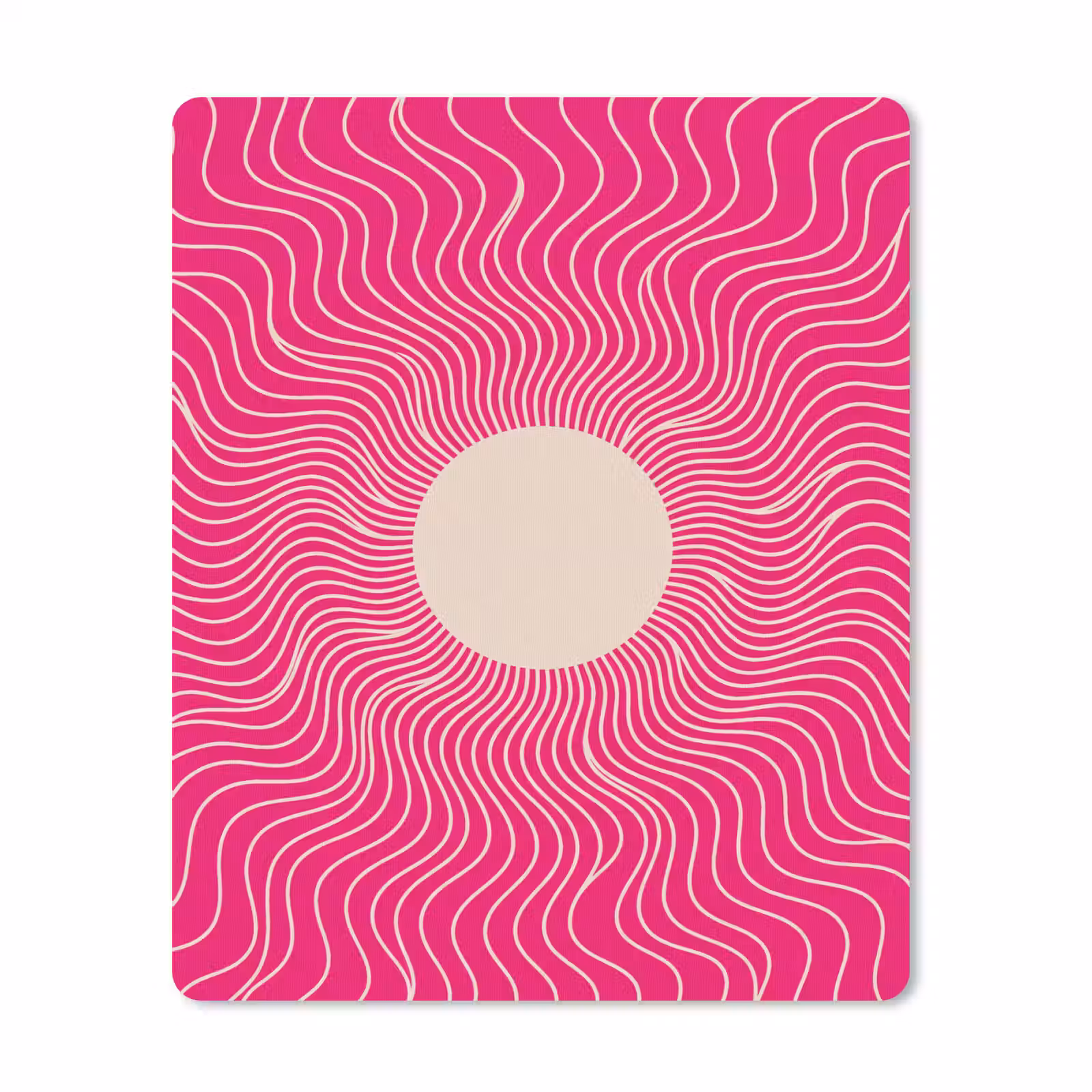 Muismat - Abstract - Patroon - Roze — 1