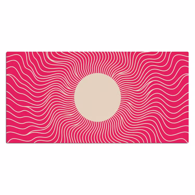 Bureau onderlegger - Abstract - Patroon - Roze — 2