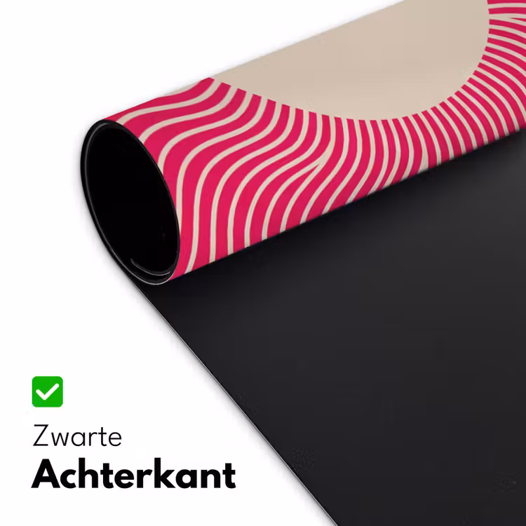 Bureau onderlegger - Abstract - Patroon - Roze — 5