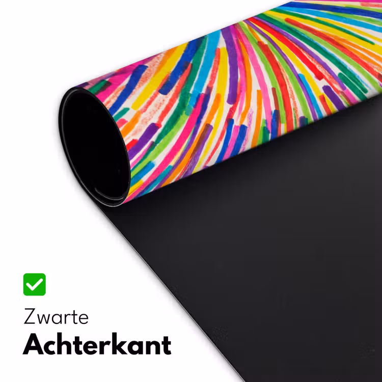 Bureau onderlegger - Lijnen - Kleurrijk - Abstract — 5