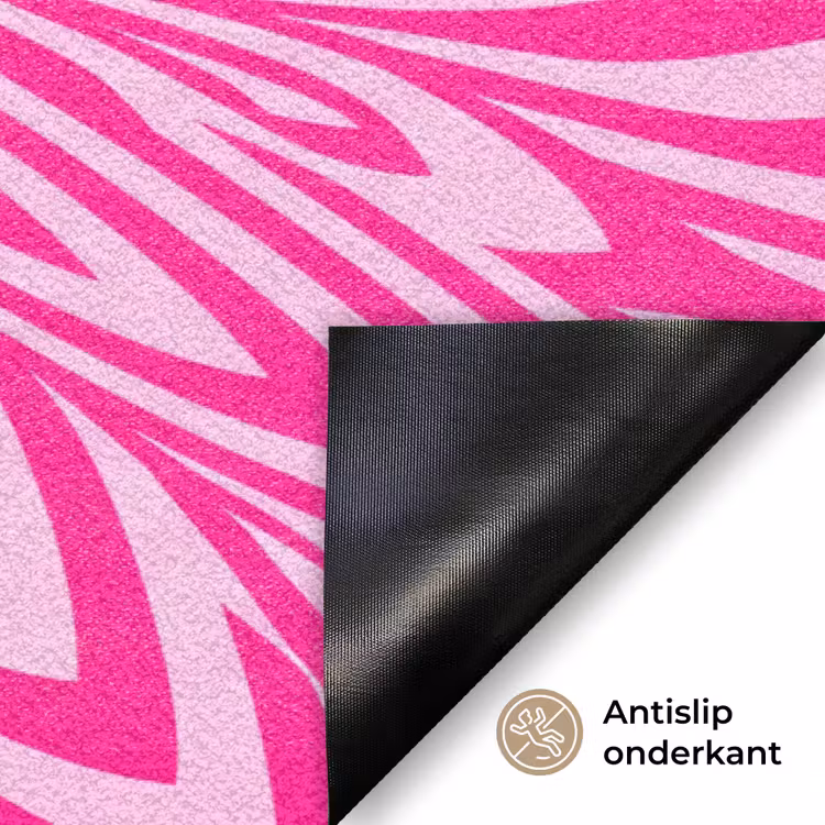 Deurmat - Patroon - Optisch - Roze — 6