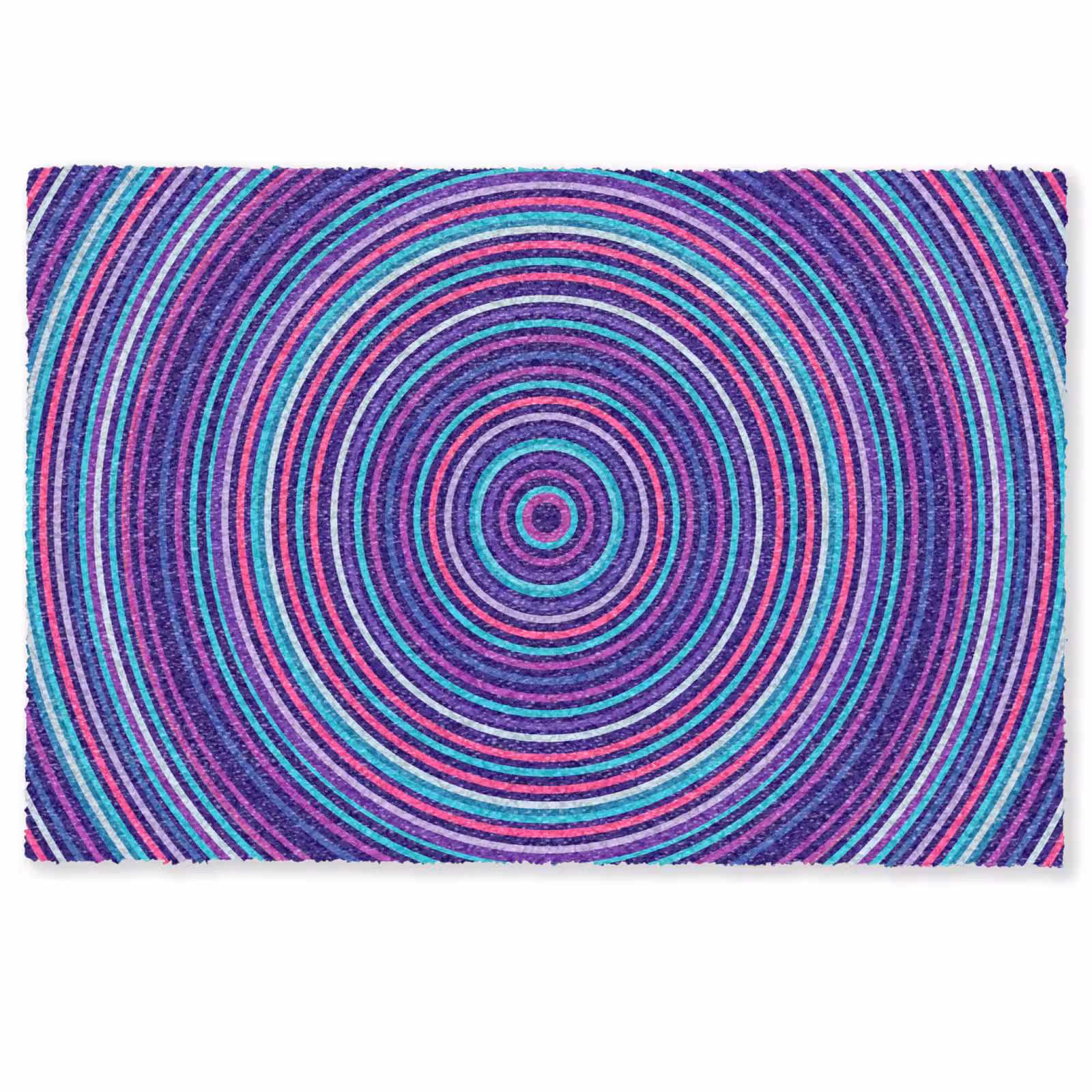 Deurmat - Abstract - Cirkels - Kleurrijk — 1