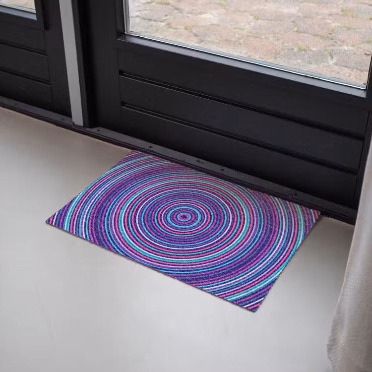 Deurmat - Abstract - Cirkels - Kleurrijk — 2