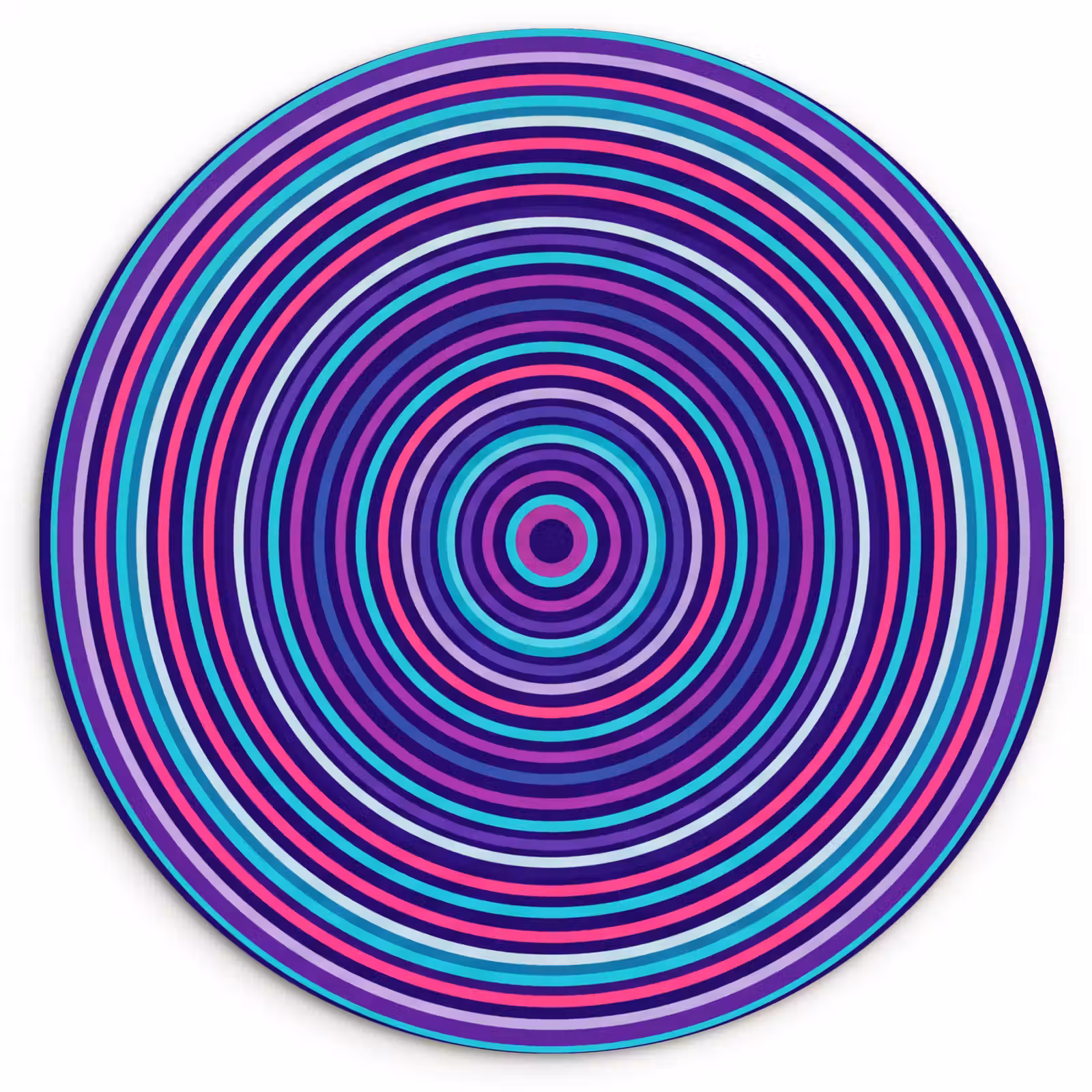 Muurcirkel - Abstract - Cirkels - Kleurrijk — 1