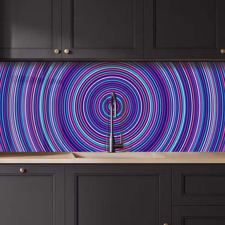 Keuken achterwand - Abstract - Cirkels - Kleurrijk — 6