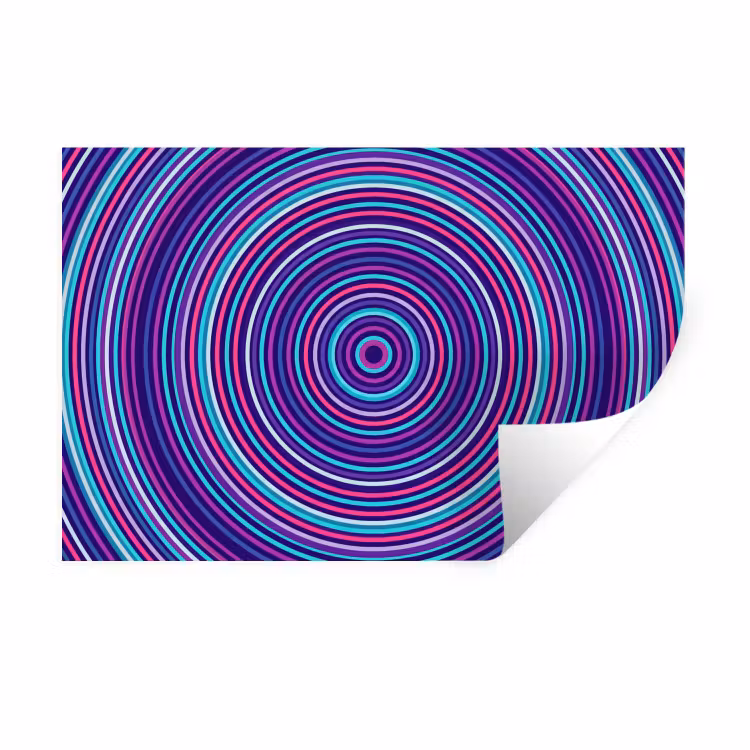 Muursticker - Abstract - Cirkels - Kleurrijk — 1
