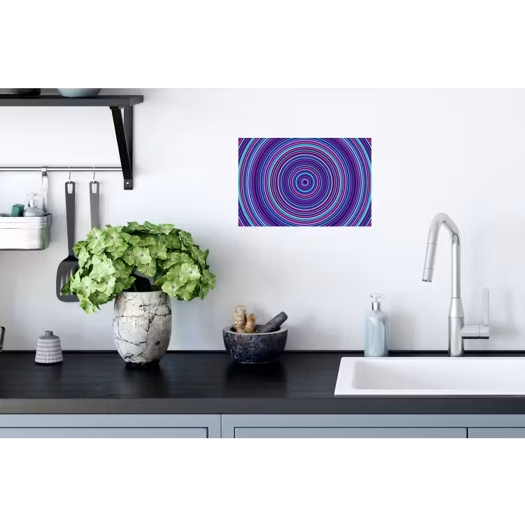 Muursticker - Abstract - Cirkels - Kleurrijk — 2