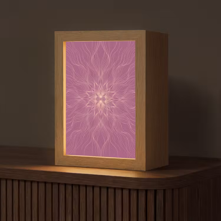 Gepersonaliseerd Lightbox - Lijnen - Patroon - Abstract — 1